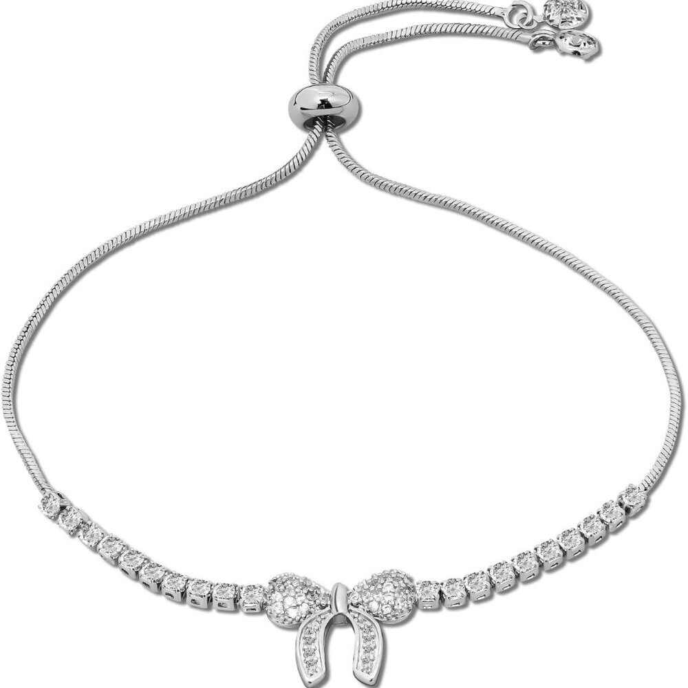 Gold Plated Bracelets for Women Trendy Dainty Adjustable Bolo Bracelets Tennis B